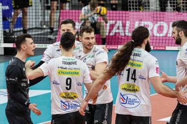 Wielkie wsparcie kibiców i radość w Radomiu. Enea Czarni wygrywają z GKS-em Katowice [ZDJĘCIA]