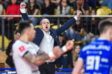 Sensacyjny wynik meczu w Kędzierzynie-Koźlu. Ślepsk Malow Suwałki wygrywa w czterech setach z Grupą Azoty ZAKSĄ  [ZDJĘCIA]