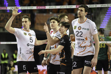 KGHM Cuprum Lubin pokonało GKS Katowice i zapewniło sobie utrzymanie w lidze [ZDJĘCIA]