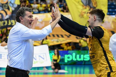 PGE GiEK Skra wygrała 3:0 z Barkomem Każany i kończy sezon na dziewiątym miejscu [ZDJĘCIA]