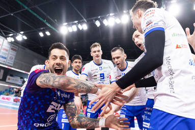 Mecz o 11. miejsce. Ślepsk Malow Suwałki bez kłopotów pokonał Barkom Każany Lwów [ZDJĘCIA]