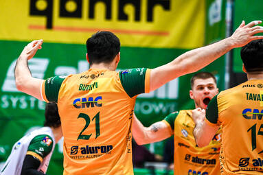 Historyczny sezon zawiercian. Aluron CMC Warta Zawiercie po raz pierwszy w finale PlusLigi [ZDJĘCIA]