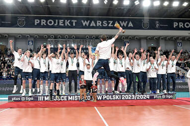 Trzeci w historii klubu brązowy medal Mistrzostw Polski PlusLigi dla Projektu Warszawa [ZDJĘCIA]