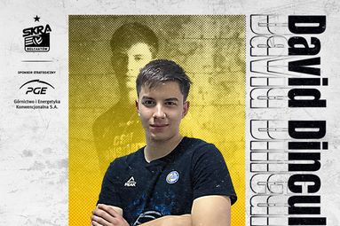 Reprezentant Rumunii David Dinculescu w PGE GiEK Skrze
