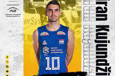 Serbski przyjmujący zasili szeregi PGE GiEK Skry Bełchatów