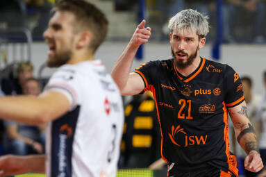 Następny wygrany mecz Jastrzębskiego Węgla i  trzecia porażka katowiczan [ZDJĘCIA]