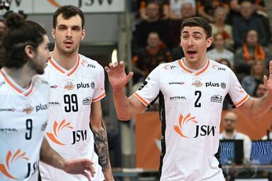 JSW Jastrzębski Węgiel lepszy od ZAKSY [WIDEO]