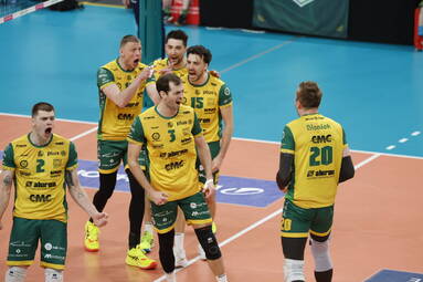 Aluron CMC Warta Zawiercie wygrywa pierwsze ćwierćfinałowe spotkanie