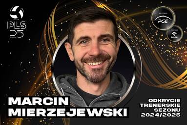 Nominowani w kategorii Odkrycie trenerskie sezonu 2024/2025: Marcin Mierzejewski