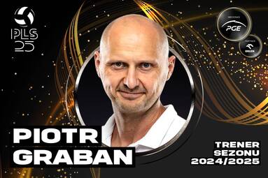 Nominowani w kategorii Trener sezonu 2024/2025: Piotr Graban