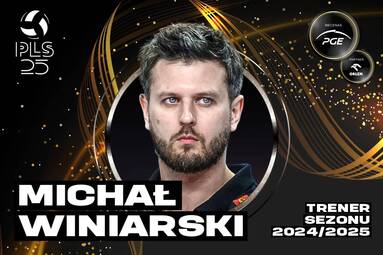 Nominowani w kategorii Trener sezonu 2024/2025: Michał Winiarski