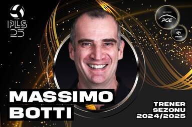 Nominowani w kategorii Trener sezonu 2024/2025: Massimo Botti