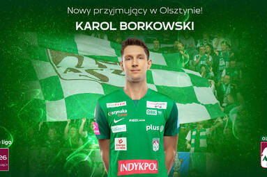 Karol Borkowski w Indykpolu AZS Olsztyn