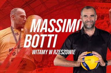 Massimo Botti, rener mistrza Polski, poprowadzi Asseco Resovię Rzeszów
