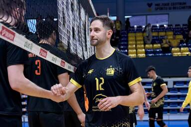 Sparingowe granie PGE GiEK Skry Bełchatów z Barkomem Każany Lwów na remis