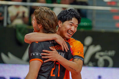 Pierwszy mecz Barkomu Każany Lwów w Elblągu i pierwsze zwycięstwo [ZDJĘCIA]