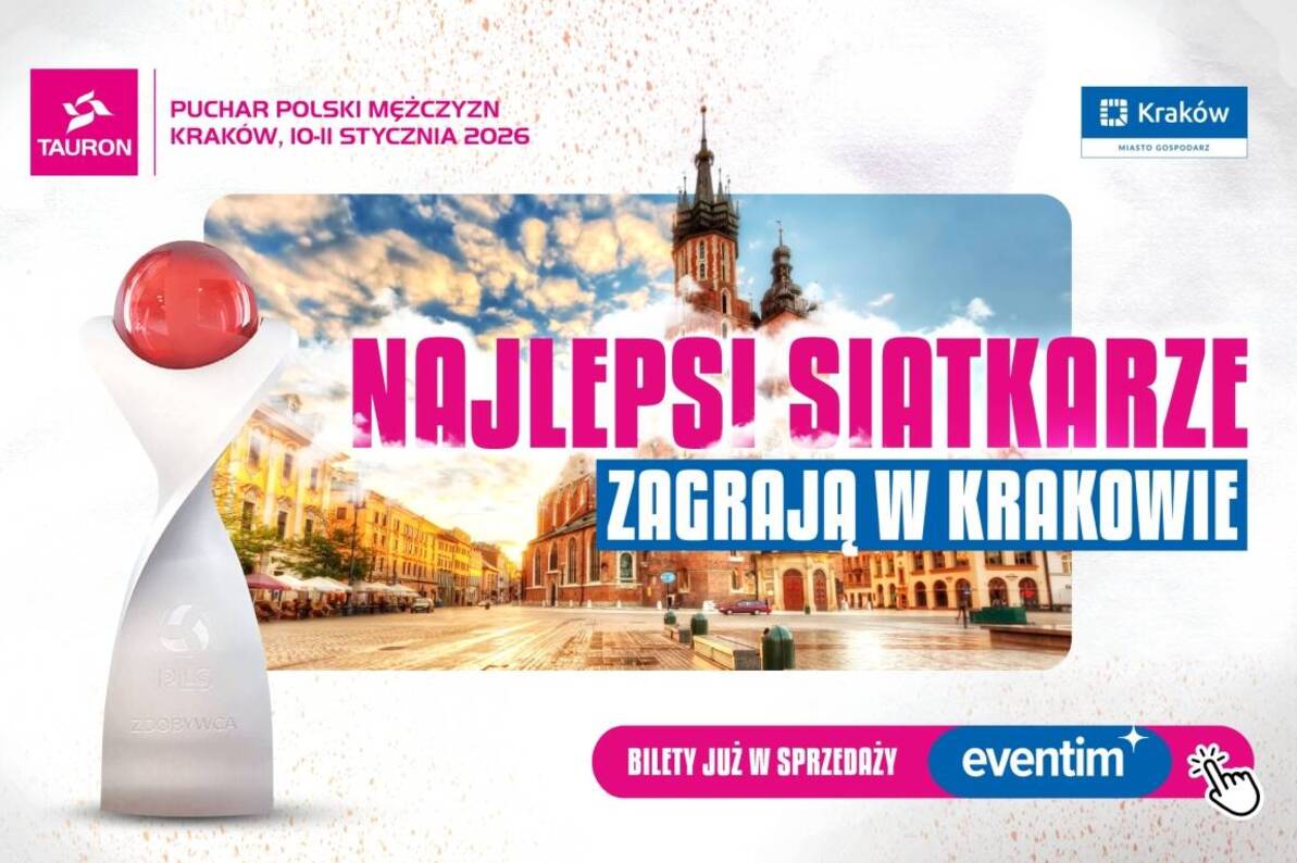 Czas na wielkie emocje i rekordy w Krakowie. Rozpoczęła się sprzedaż biletów na wielki finał TAURON Pucharu Polski 2026