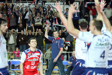ZAKSA ponownie lepsza od Skry