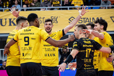 BOGDANKA LUK Lublin wygrała pewnie z Energą Treflem Gdańsk [ZDJĘCIA]