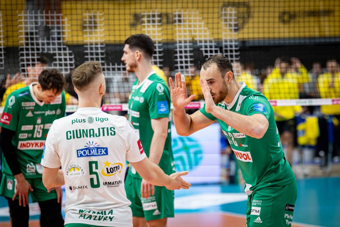 Indykpol AZS Olsztyn rozbity w Lublinie [ZDJĘCIA]