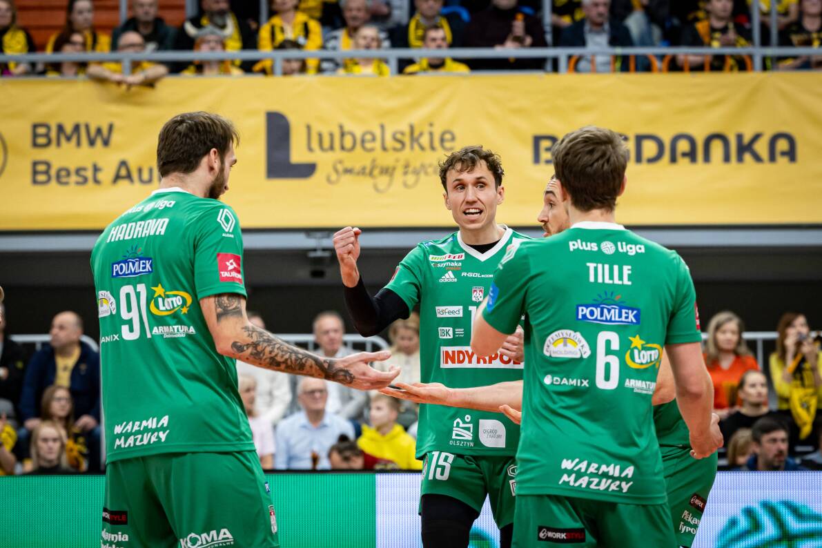 Indykpol AZS Olsztyn rozbity w Lublinie [ZDJĘCIA]