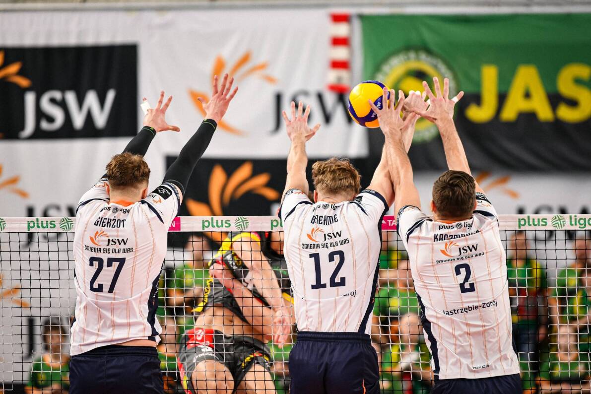 JSW Jastrzębski Węgiel skuteczny przed własną publicznością. Gdańszczanie nie powalczą o TAURON Puchar Polski [ZDJĘCIA]