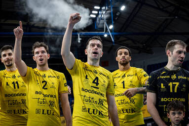 Przedświąteczny mecz na szczycie - BOGDANKA LUK udowodniła swoją siłę. Lublinianie zwyciężyli z PGE Projektem 3:0 [ZDJĘCIA]