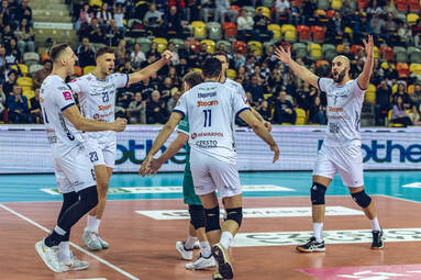 Noworoczna wygrana Steam Hemarpolu Politechnika Częstochowa z Barkomem Każany Lwów [ZDJĘCIA]