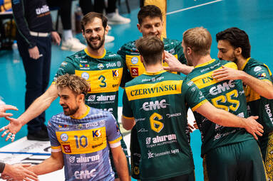 Aluron CMC Warta Zawiercie zgarnia trzy punkty w meczu z InPostem ChKS Chełm [ZDJĘCIA]