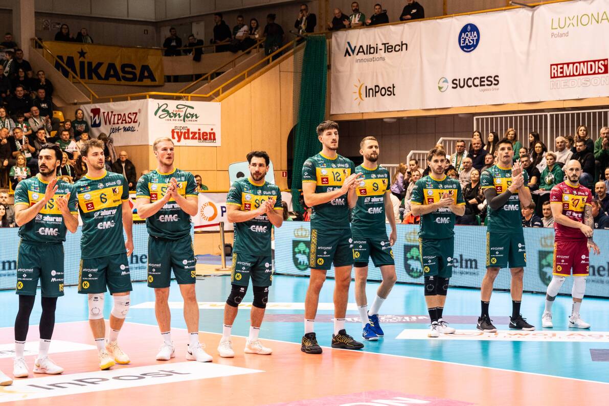 Aluron CMC Warta Zawiercie zgarnia trzy punkty w meczu z InPostem ChKS Chełm [ZDJĘCIA]