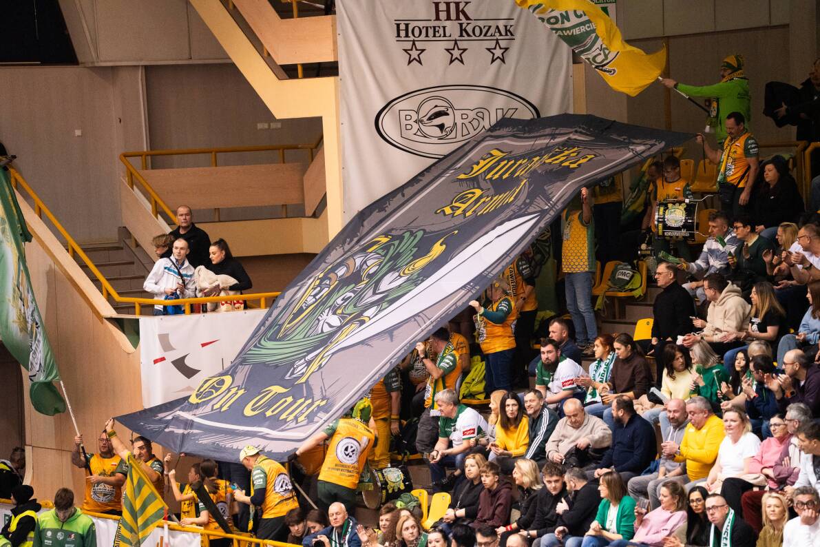 Aluron CMC Warta Zawiercie zgarnia trzy punkty w meczu z InPostem ChKS Chełm [ZDJĘCIA]