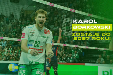 Karol Borkowski zostaje w Indykpolu AZS-ie Olsztyn na kolejny sezon