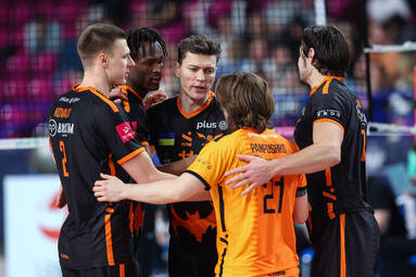 Druga niespodzianka dnia, PGE Projekt Warszawa przegrywa z Barkomem Każany Lwów [ZDJĘCIA]