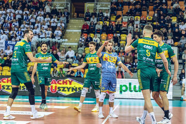 Steam Hemarpol Politechnika Częstochowa przegrywa do zera w meczu z Aluronem CMC Warta Zawiercie [ZDJĘCIA]
