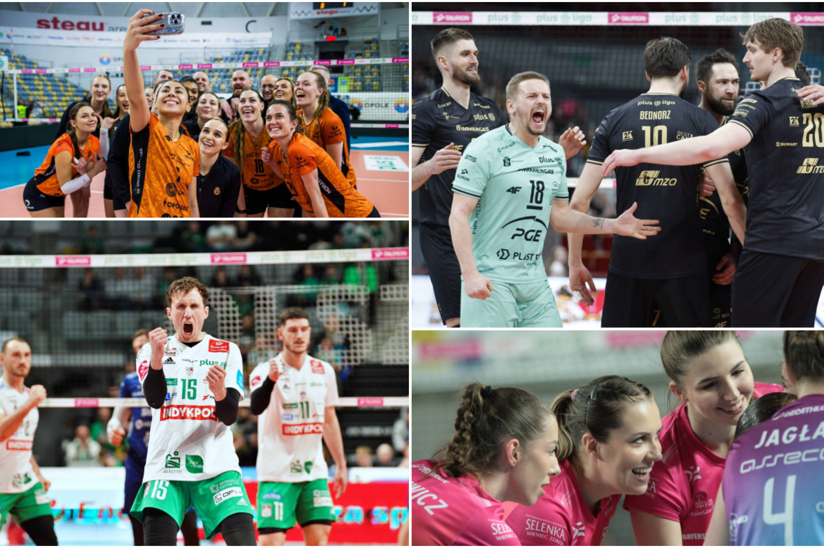 Niedziela z najlepszą ligową siatkówką. Trzy spotkania wygrane w trzech setach