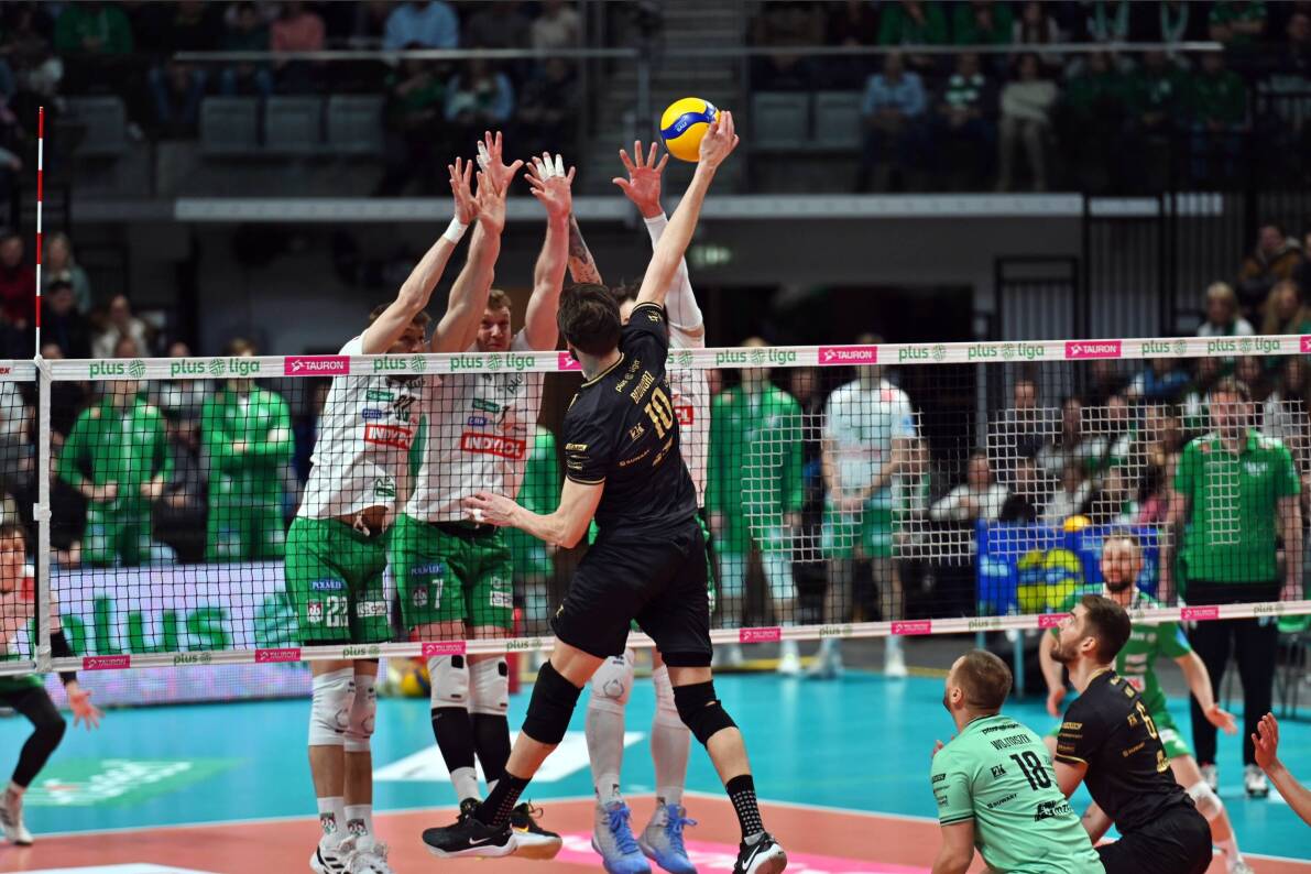 Mecz Indykpol AZS Olsztyn - PGE Projekt Warszawa zdecydowanie zdominowali goście [ZDJĘCIA]