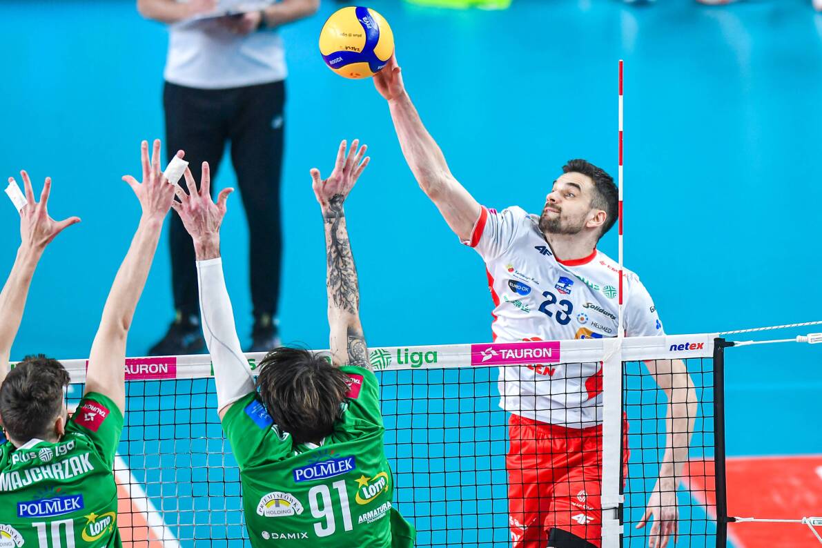 Przełomowy drugi set w Kędzierzynie-Koźlu. Indykpol AZS Olsztyn odwrócił losy meczu [ZDJĘCIA]