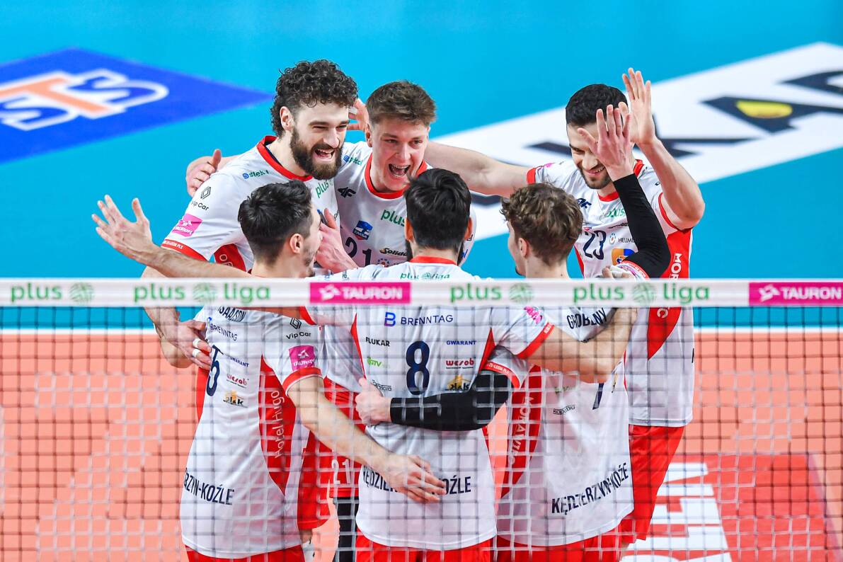 Przełomowy drugi set w Kędzierzynie-Koźlu. Indykpol AZS Olsztyn odwrócił losy meczu [ZDJĘCIA]