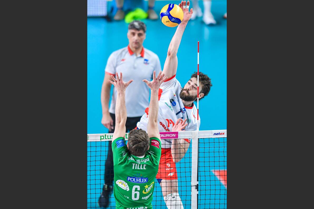 Przełomowy drugi set w Kędzierzynie-Koźlu. Indykpol AZS Olsztyn odwrócił losy meczu [ZDJĘCIA]