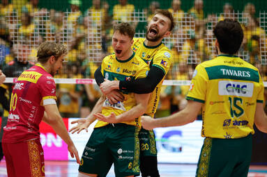 Fantastyczny mecz w wykonaniu Aluronu CMC Warta Zawiercia i Energii Trefl Gdańsk. Gospodarze wygrywają 3:2 [ZDJĘCIA]