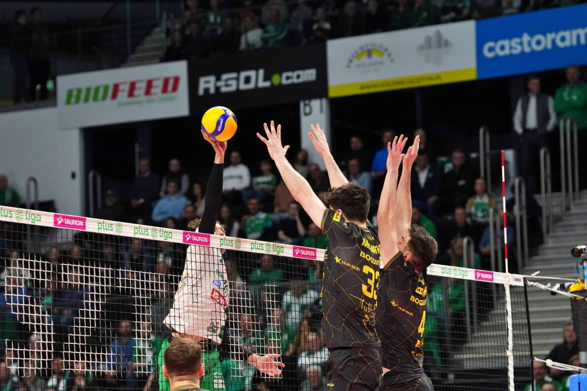 Indykpol AZS Olsztyn przegrał z  BOGDANKĄ LUK Lublin [ZDJĘCIA]