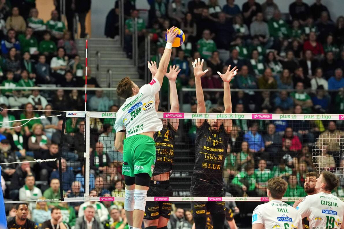 Indykpol AZS Olsztyn przegrał z  BOGDANKĄ LUK Lublin [ZDJĘCIA]