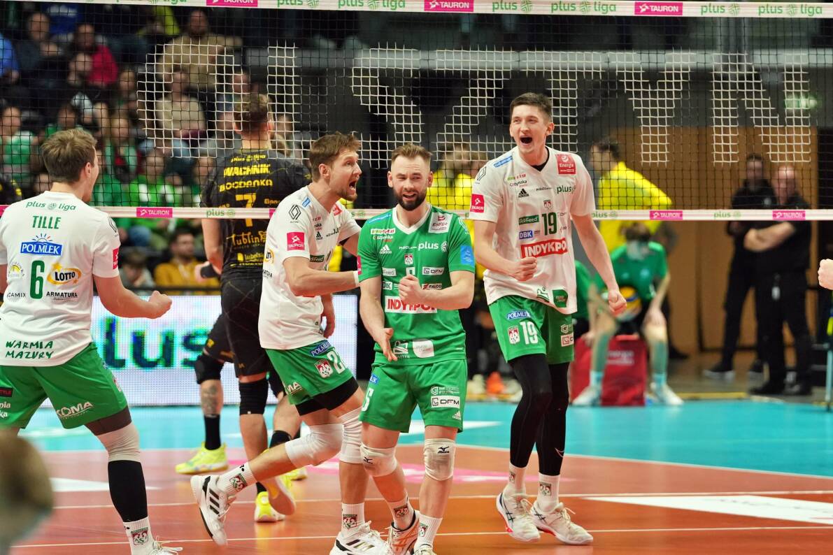 Indykpol AZS Olsztyn przegrał z  BOGDANKĄ LUK Lublin [ZDJĘCIA]