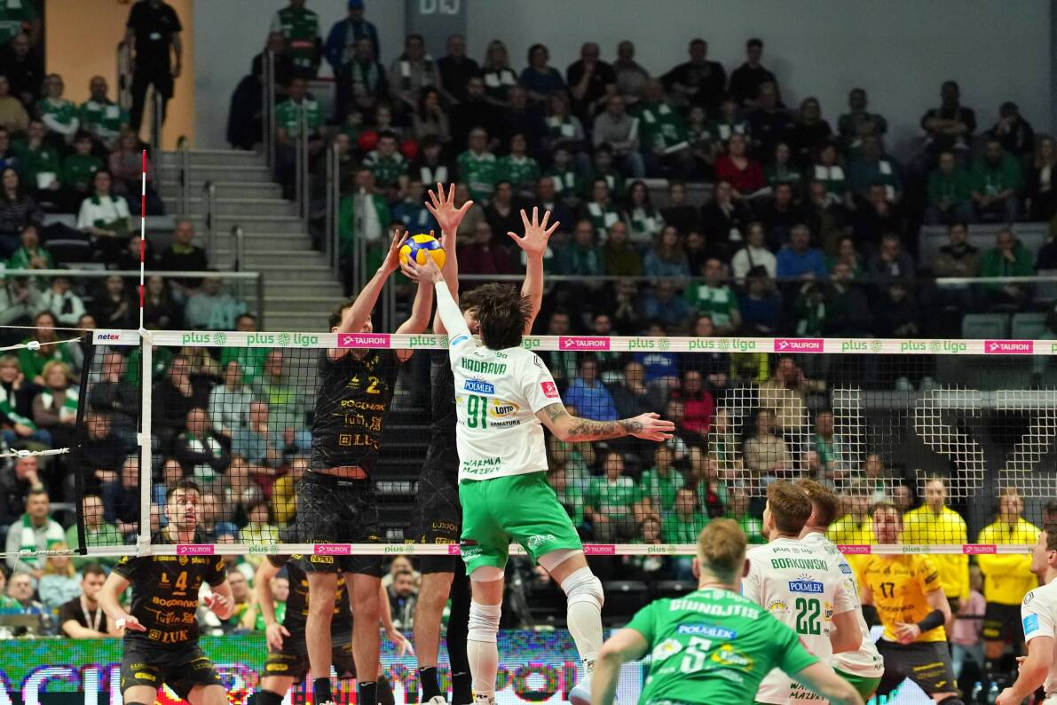 Indykpol AZS Olsztyn przegrał z  BOGDANKĄ LUK Lublin [ZDJĘCIA]
