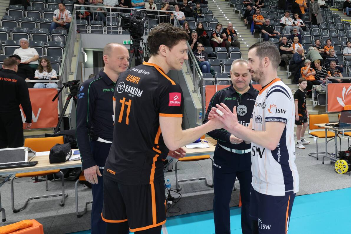 Barkom Każany Lwów po wygranej w Jastrzębiu-Zdroju zrobił następny krok w górę tabeli [ZDJĘCIA]