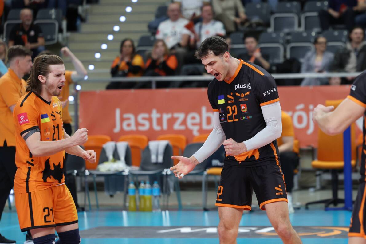 Barkom Każany Lwów po wygranej w Jastrzębiu-Zdroju zrobił następny krok w górę tabeli [ZDJĘCIA]