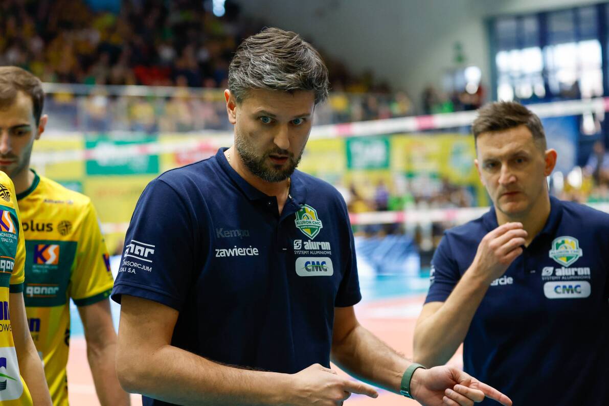 Aluron CMC Warta Zawiercie trzyma się na fotelu lidera i pokonuje czwarty w lidze Indykpol AZS Olsztyn [ZDJĘCIA]