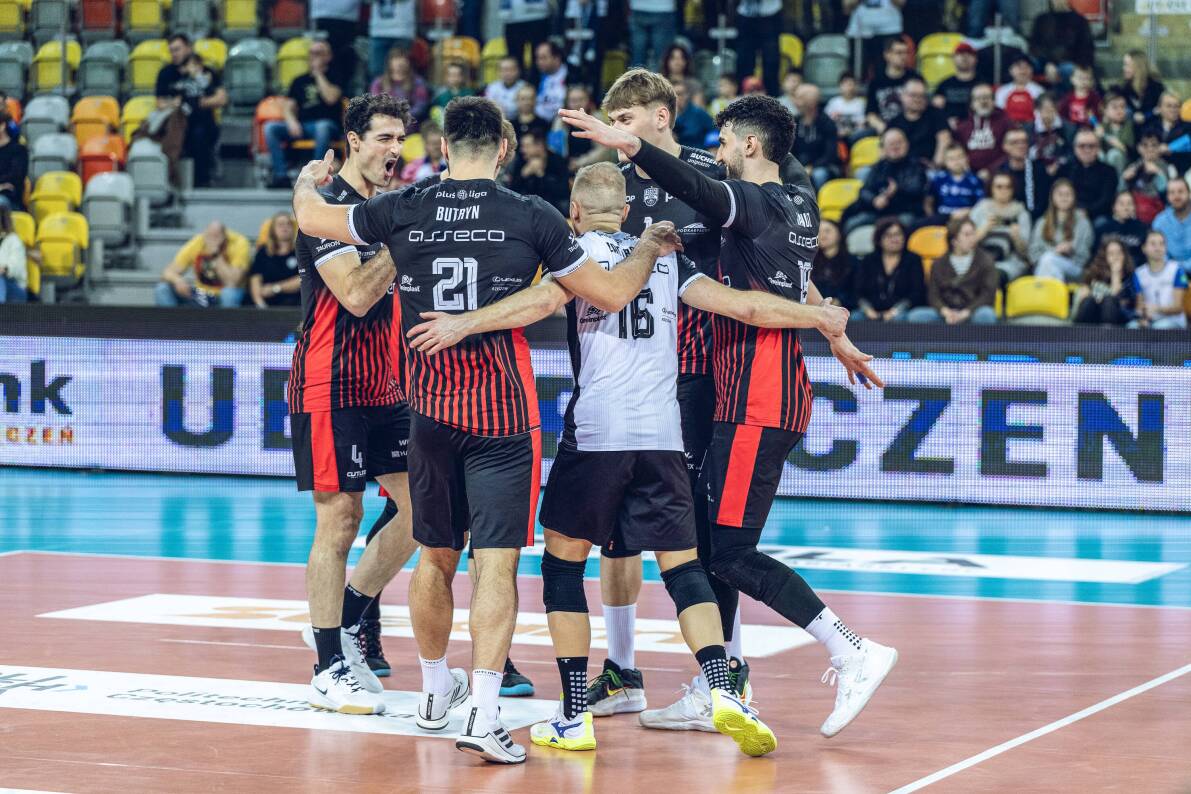 Asseco Resovia Rzeszów zabiera ze sobą trzy punkty z Częstochowy [ZDJĘCIA]