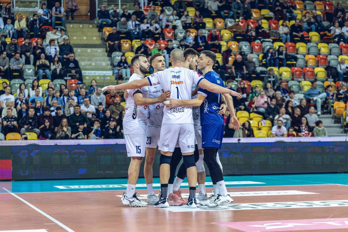 Asseco Resovia Rzeszów zabiera ze sobą trzy punkty z Częstochowy [ZDJĘCIA]