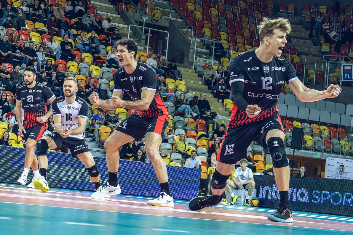 Asseco Resovia Rzeszów zabiera ze sobą trzy punkty z Częstochowy [ZDJĘCIA]